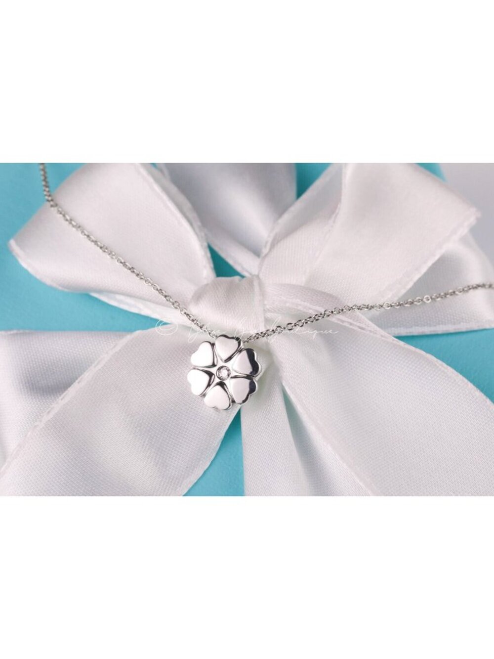 Tiffany & Co. Paloma Picasso Crown of Hearts Diamond Necklace Sterling Silver